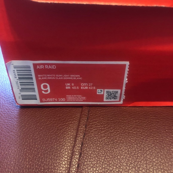 White Gum bottom Air Raid Nike - Picture 4 of 5